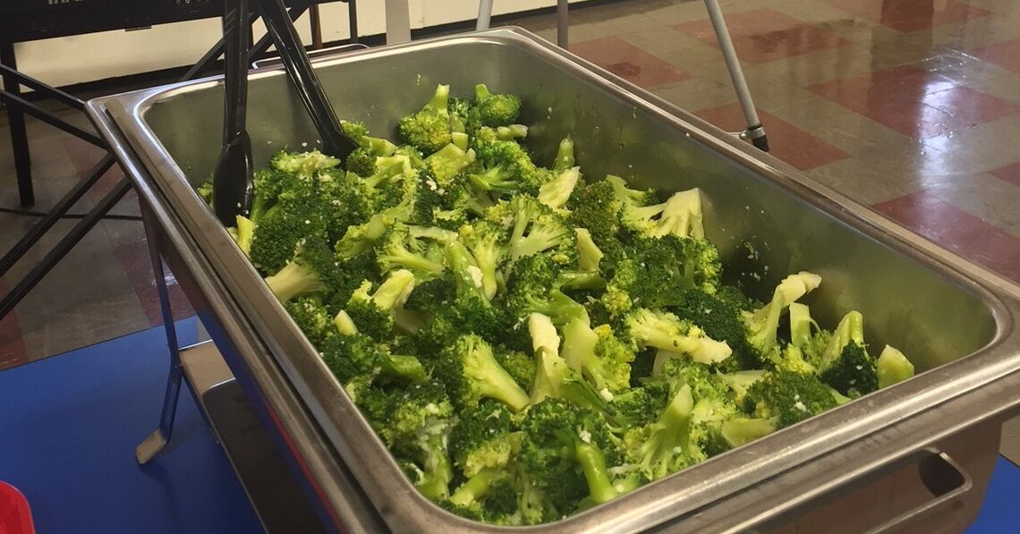 Parmesan Garlic Broccoli | USDA Recipe for Schools