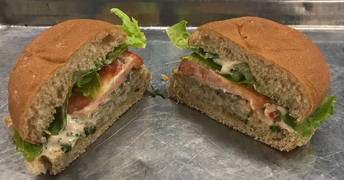 Creole Fish Sandwich | USDA Recipe for Schools