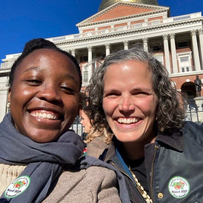 Project Bread joined advocates at a HIP funding rally at the Massachusetts State House.
