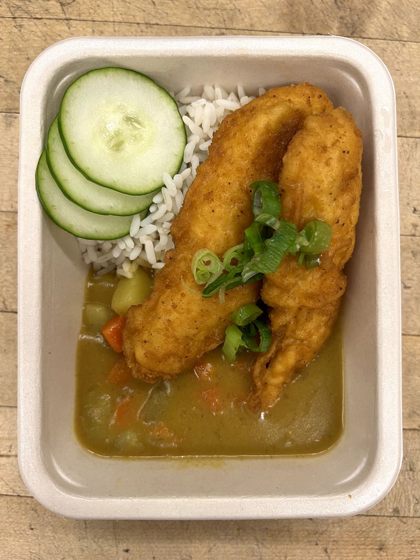 Chicken katsu curry