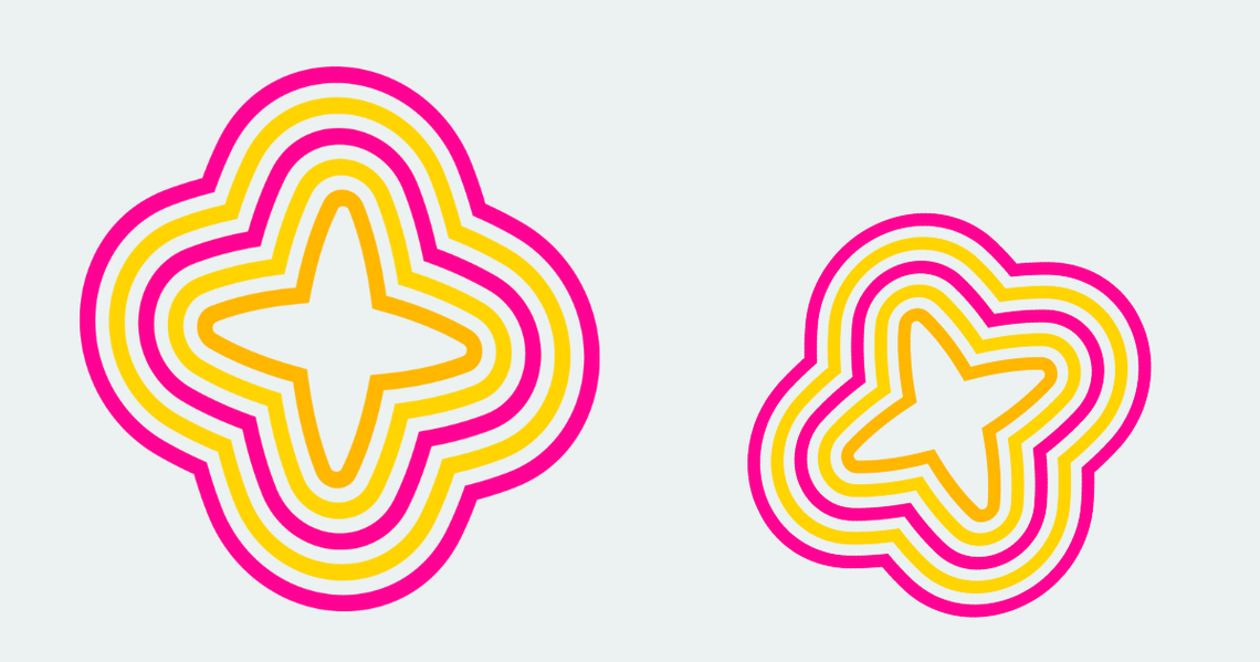 Resilience Fund Radiating X graphics