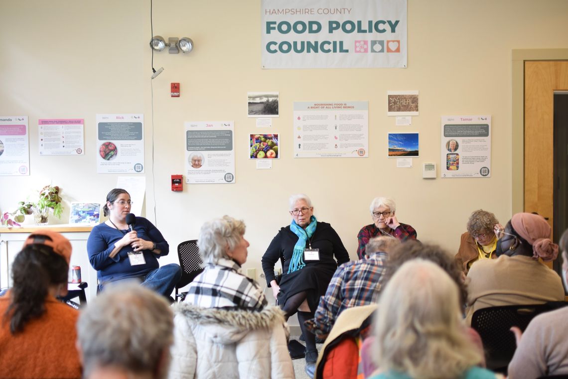 The Hampshire County Food Policy Council hosts an event.