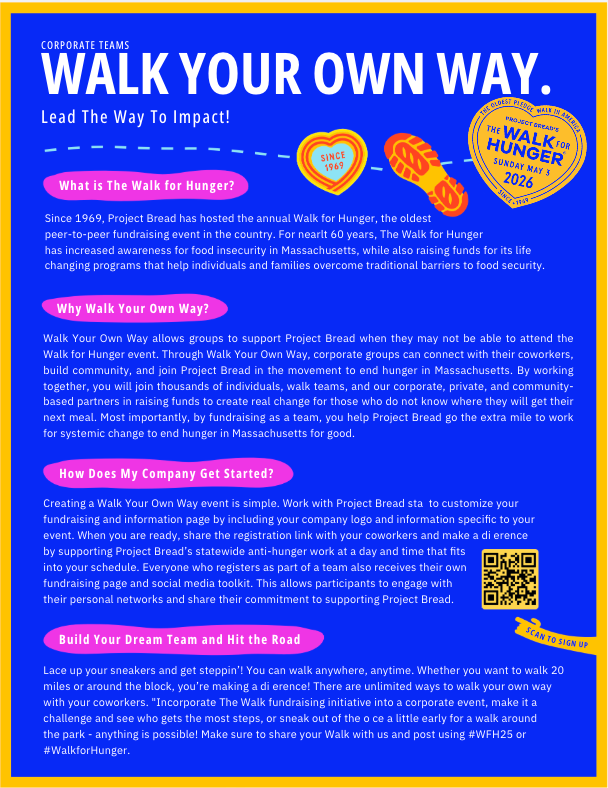 Front page of handout