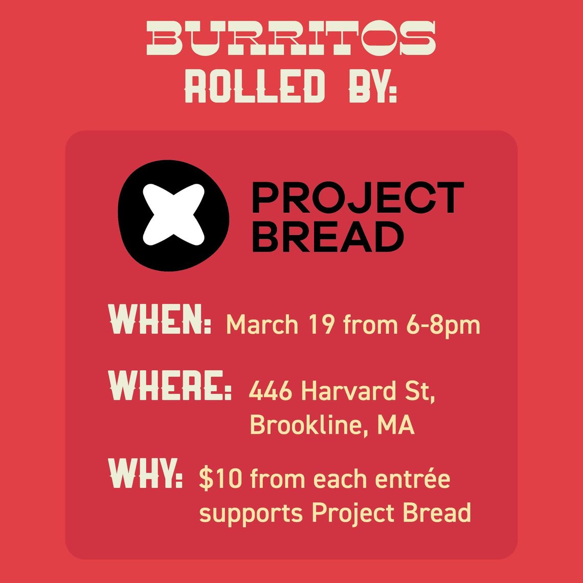 Anna's Taqueria Rolling Event Supports The 58th Walk for Hunger