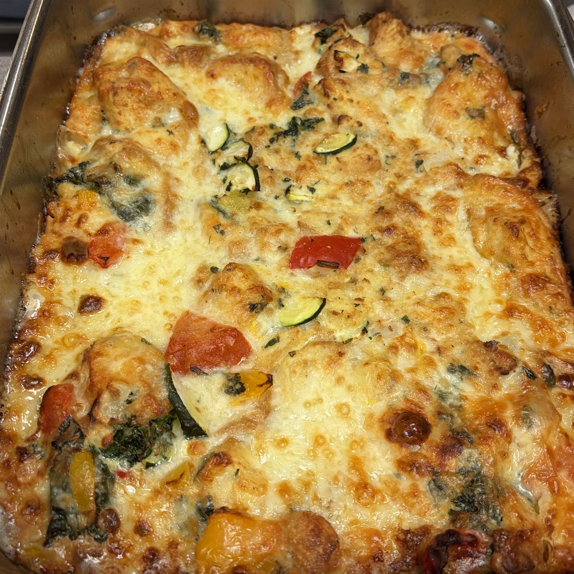 savory bread pudding
