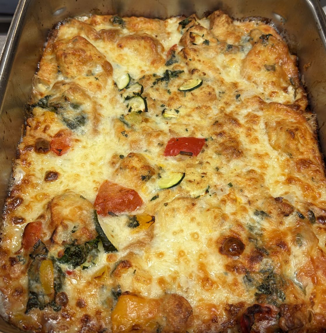 savory bread pudding