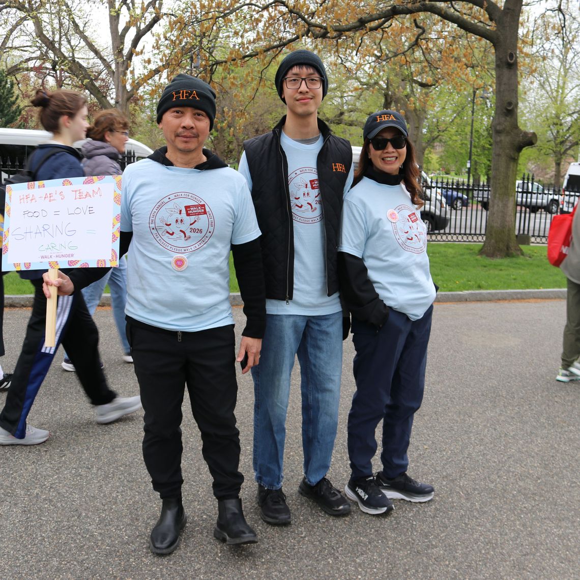 HFA joins The Walk for Hunger.